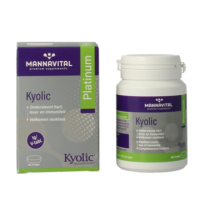 Mannavital Kyolic platinum 60 Tabletten