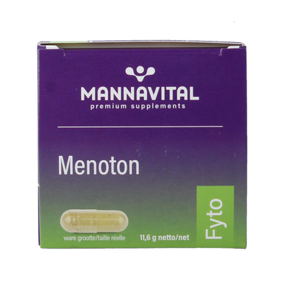Mannavital Menoton 30 Vegetarische capsules