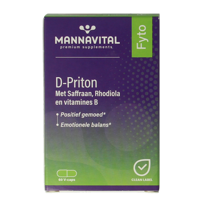 Mannavital D-priton 60.00 Capsules