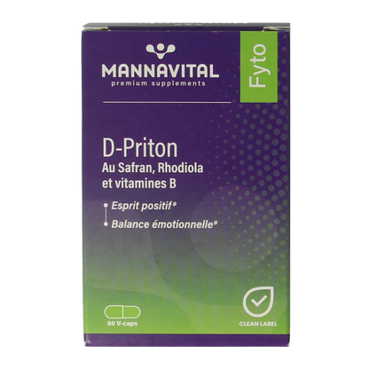 Mannavital D-priton 60.00 Capsules