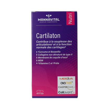 Mannavital Cartilaton 120.00 Vegetarische capsules