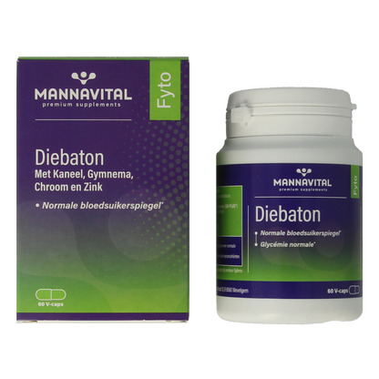 Mannavital Diebaton 60 Vegetarische capsules