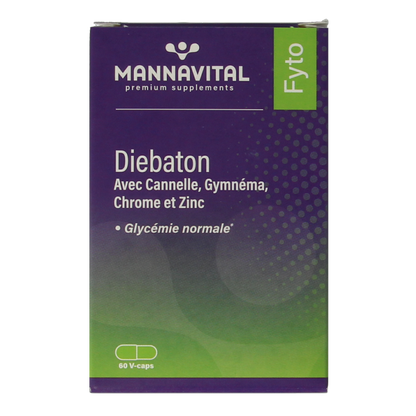 Mannavital Diebaton 60 Vegetarische capsules
