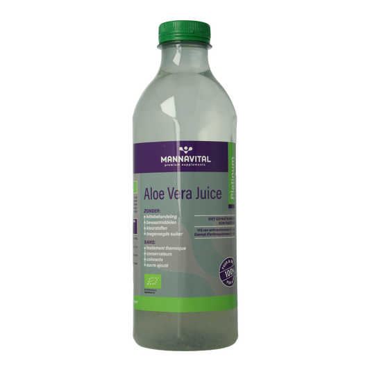 Mannavital Aloe vera juice bio 1 Liter