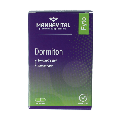Mannavital Dormiton 60.00 Vegetarische capsules