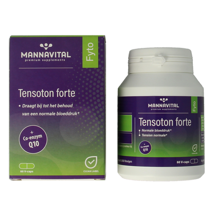 Mannavital Tensoton forte 60 Vegetarische capsules