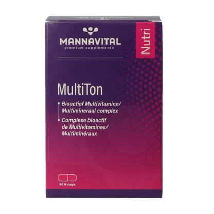 Mannavital Multiton 60 Vegetarische capsules