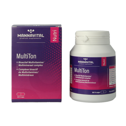 Mannavital Multiton 60 Vegetarische capsules