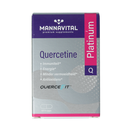 Mannavital Quercetine platinum 60.00 Vegetarische capsules