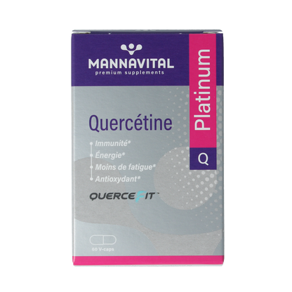 Mannavital Quercetine platinum 60.00 Vegetarische capsules