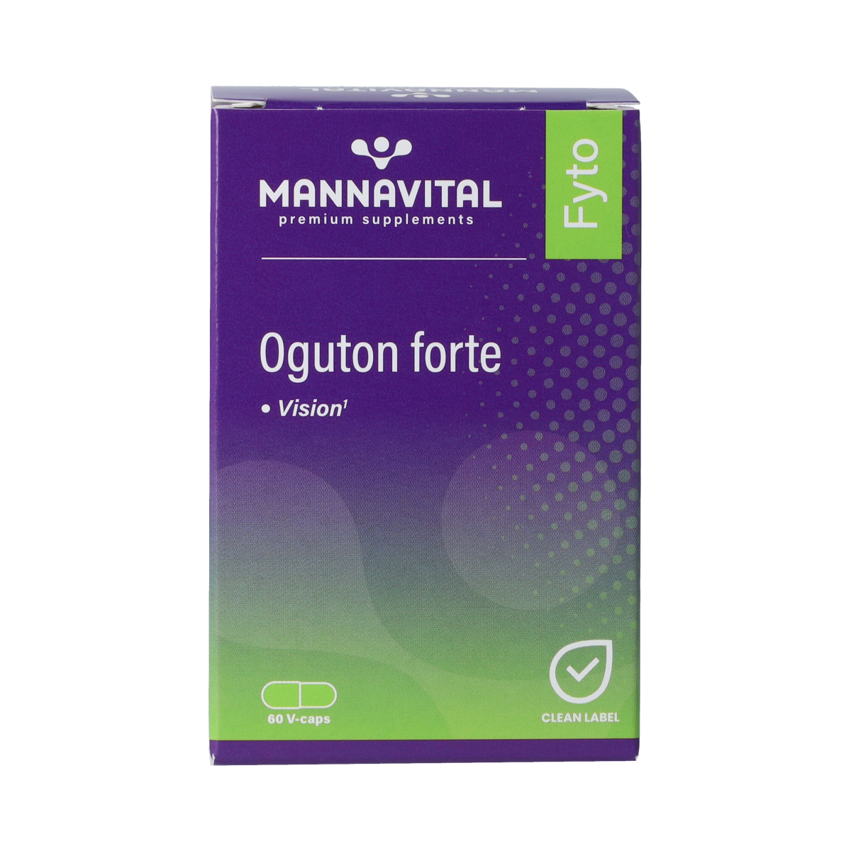 Mannavital Oguton forte 60.00 Vegetarische capsules