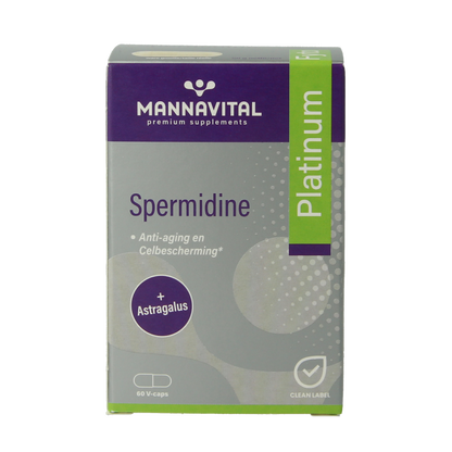 Mannavital Spermidine platinum 60 Vegetarische capsules