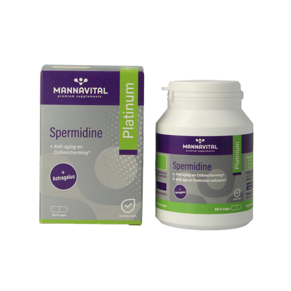 Mannavital Spermidine platinum 60 Vegetarische capsules