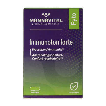Mannavital Immunoton forte 60.00 Vegetarische capsules