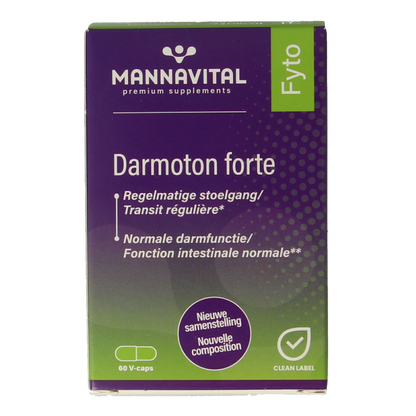 Mannavital Darmoton forte 60 Vegetarische capsules