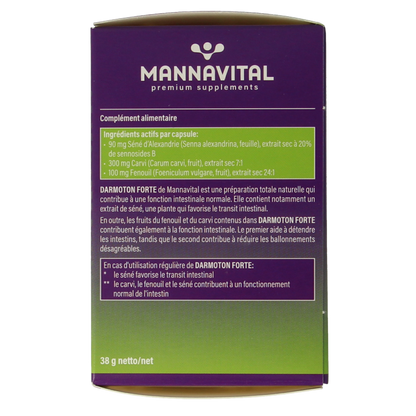 Mannavital Darmoton forte 60 Vegetarische capsules