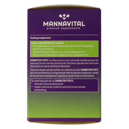 Mannavital Darmoton forte 60 Vegetarische capsules