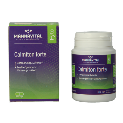 Mannavital Calmiton 60 Vegetarische capsules