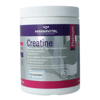 Mannavital Creatine platinum 408 Gram