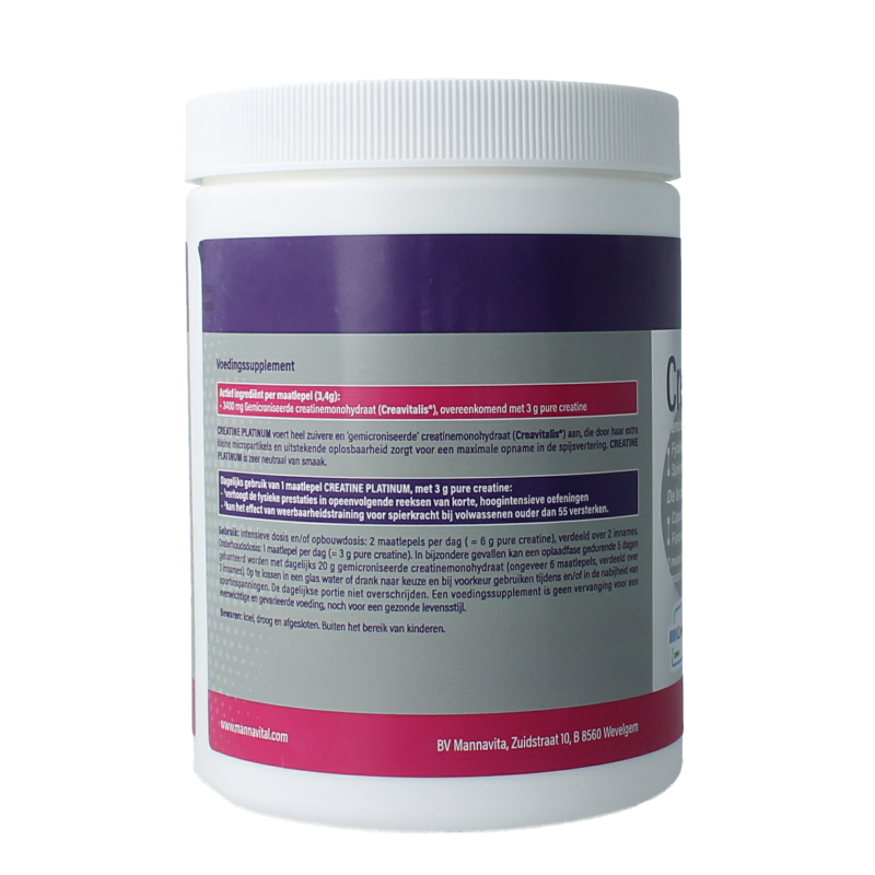 Mannavital Creatine platinum 408 Gram