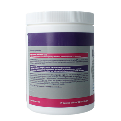 Mannavital Creatine platinum 408 Gram