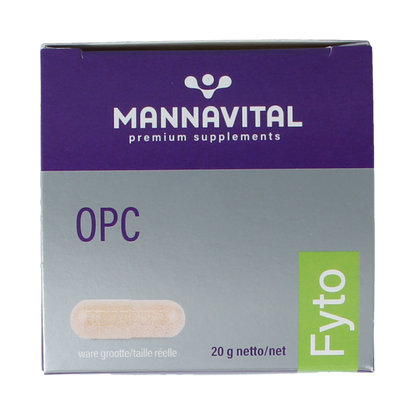 Mannavital OPC platinum 60 Vegetarische capsules