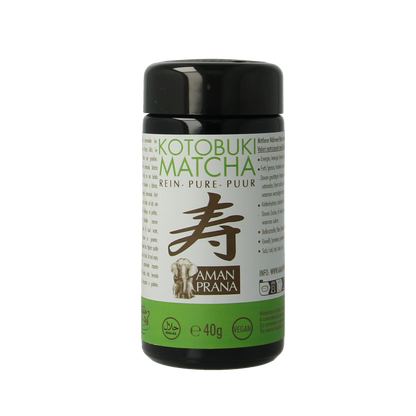 Amanprana Kotobuki matcha bio 40 Gram