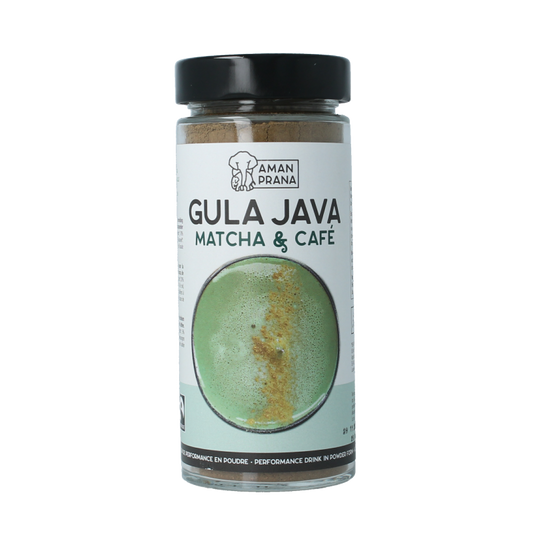 Amanprana Gula java matcha & cafe bio 230 Gram
