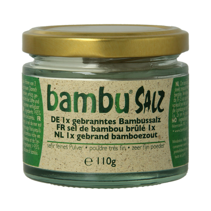 Bambu Salz Bamboezout zeer fijn 1x gebrand 110.00 Gram