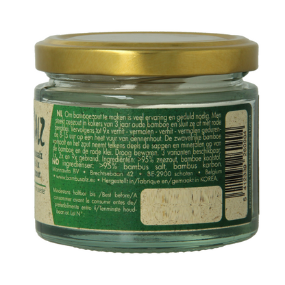 Bambu Salz Bamboezout zeer fijn 1x gebrand 110 Gram