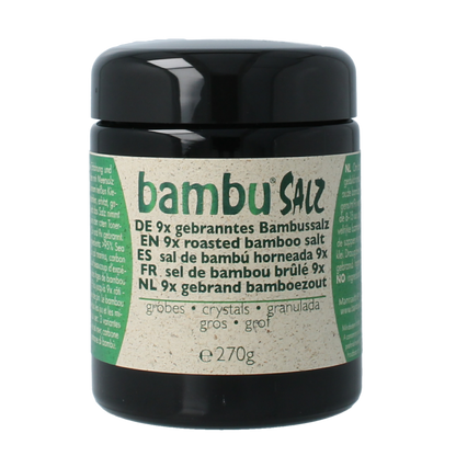 Bambu Salz Bamboezout grof 9x gebrand 270.00 Gram