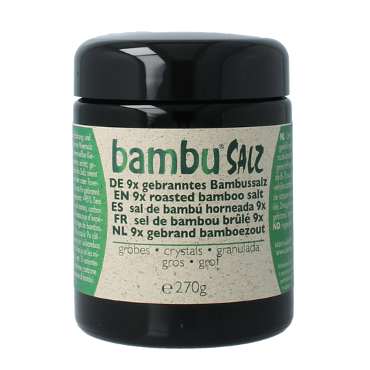 Bambu Salz Bamboezout grof 9x gebrand 270.00 Gram