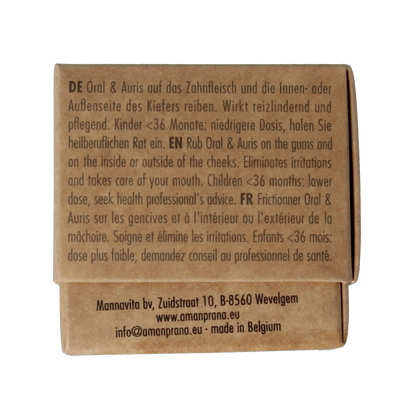 Amanprana Oral & auris tand en oor 5.00 Milliliter