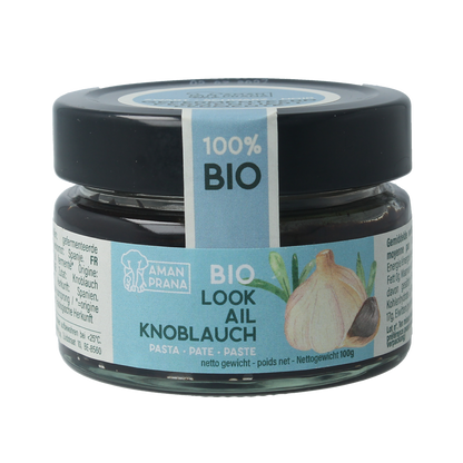 Amanprana Zwarte knoflookpoeder pasta 100.00 Gram