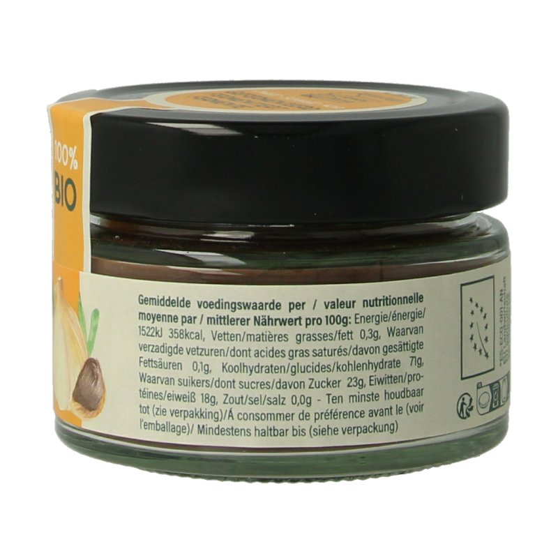 Amanprana Zwarte knoflookpoeder bio 60 Gram