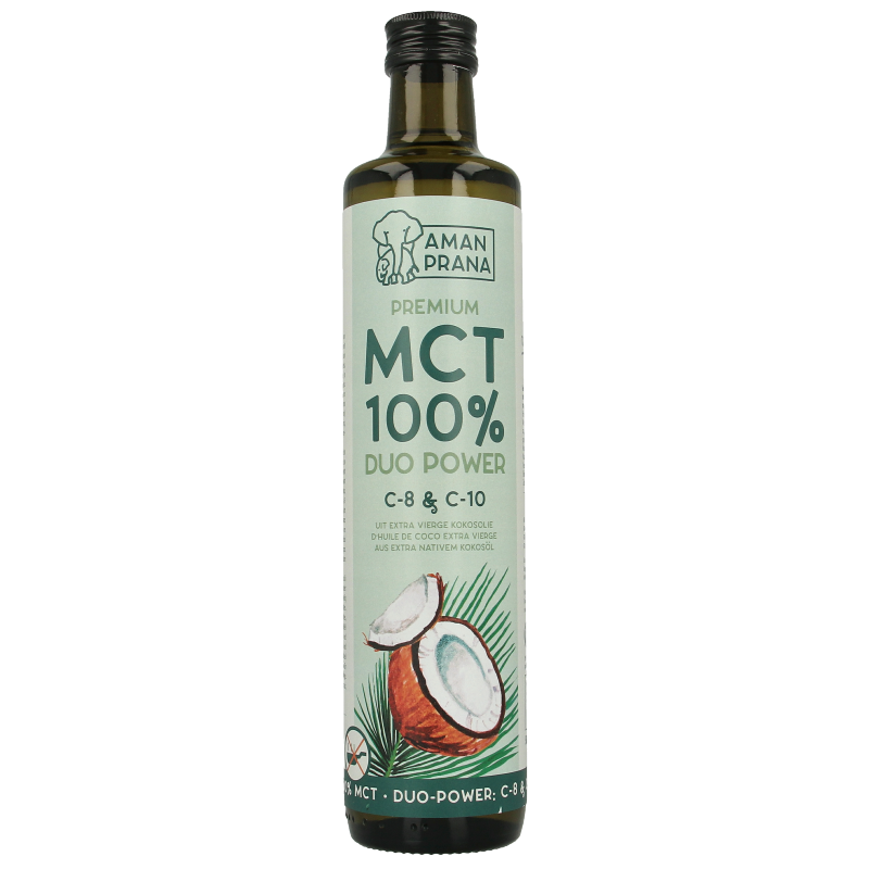 Amanprana MCT olie premium bio 500 Milliliter