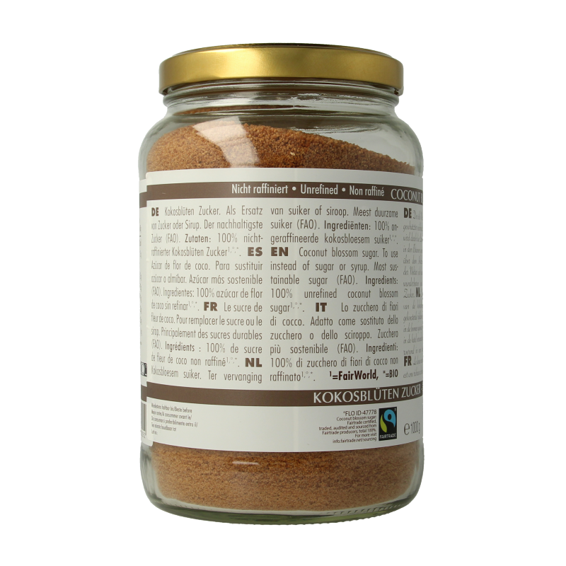 Amanprana Gula java brut bio 1 Kilogram