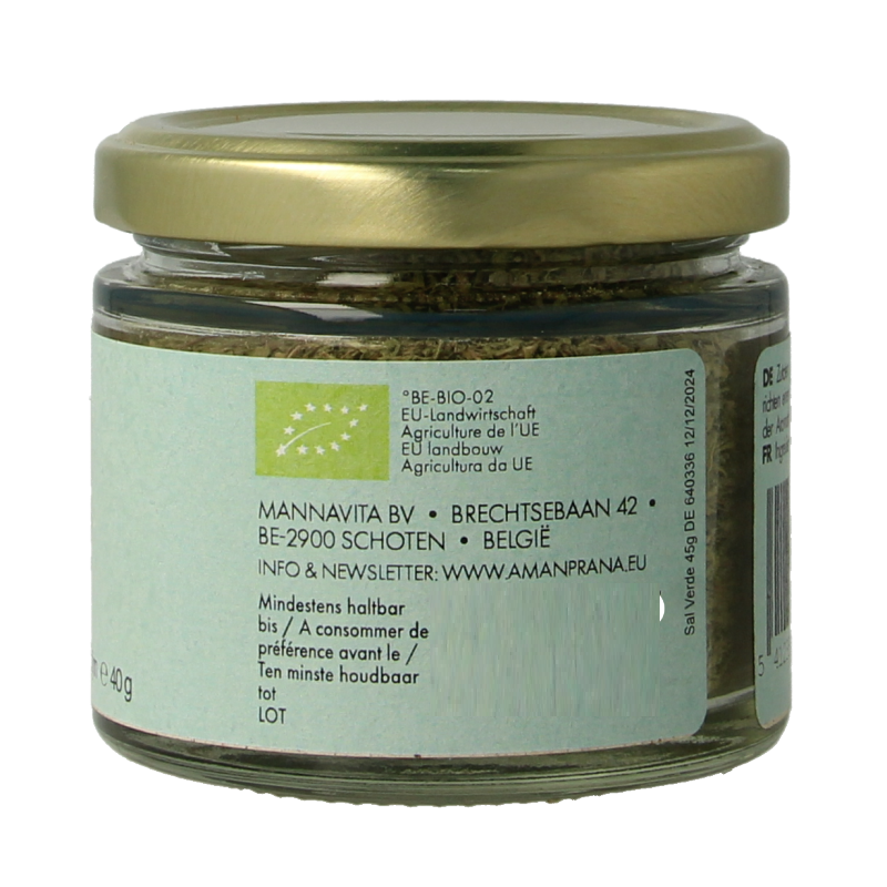 Amanprana Sal verde bio 40 Gram