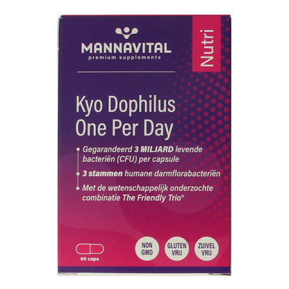 Mannavital Kyo dophilus 60.00 Capsules