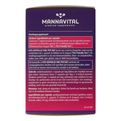 Mannavital Kyo dophilus 60 Capsules