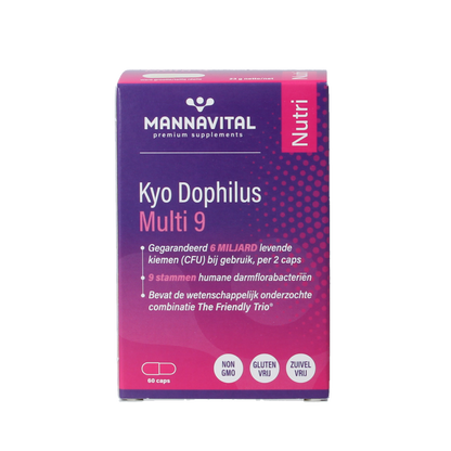 Mannavital Kyo dophilus multi 9 60 Capsules