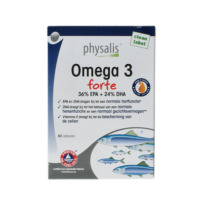 Physalis Omega 3 forte 60.00 Capsules