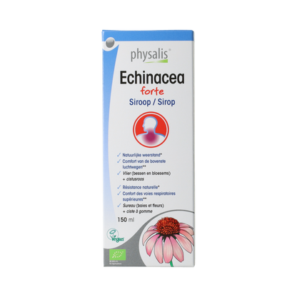 Physalis Echinacea forte siroop bio 150.00 Milliliter