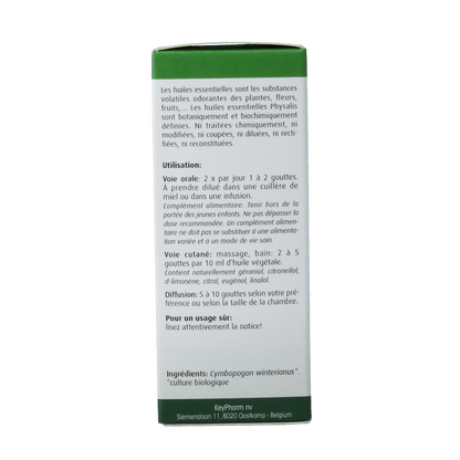 Physalis Citronella bio 30 Milliliter