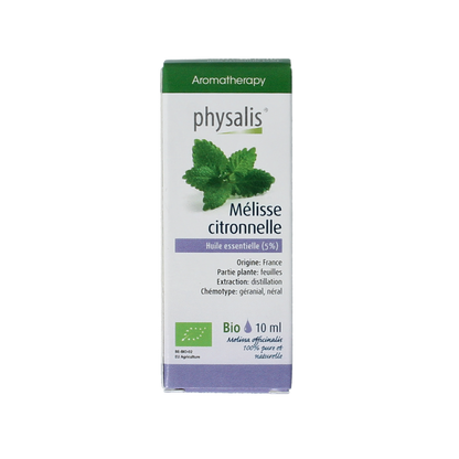 Physalis Citroenmelisse 5% bio 10.00 Milliliter