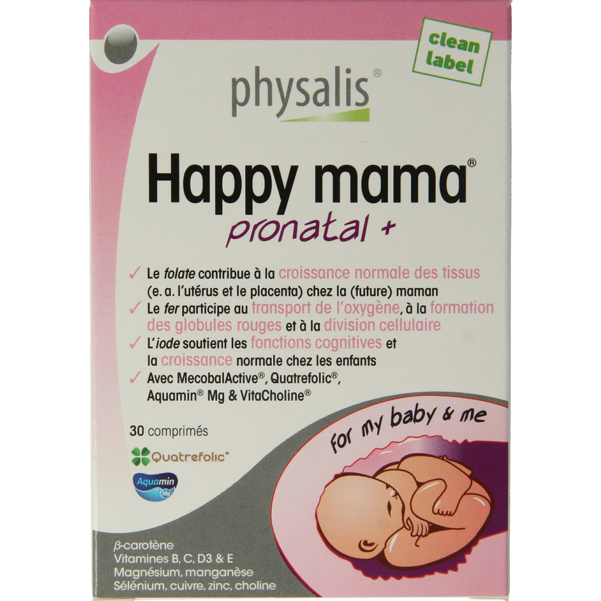 Physalis Pronatal + happy mama 30.00 Tabletten
