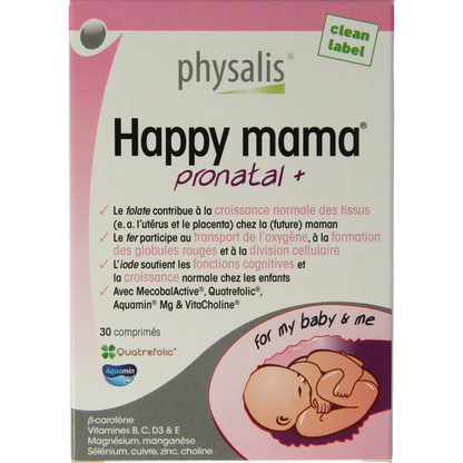 Physalis Pronatal + happy mama 30.00 Tabletten