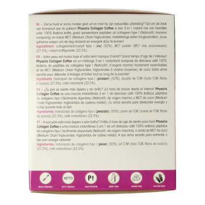 Physalis Collagen coffee fos 10 gram 12 Stuks