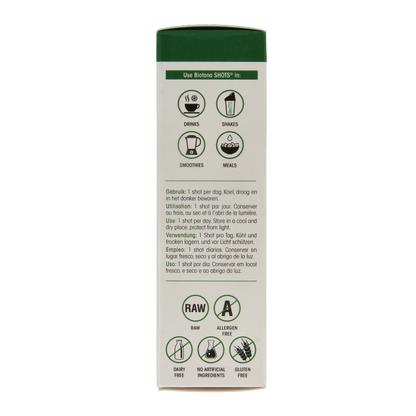 Biotona Chlorella spirulina shots 2.2 gram bio 20 Stuks