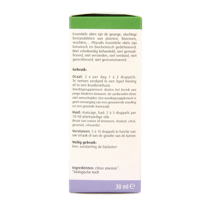 Physalis Sinaasappel bio 30 Milliliter